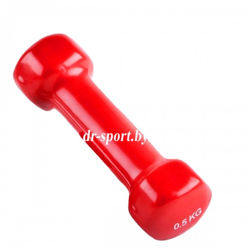 Гантель виниловая 0,5 кг. 7104MY-6